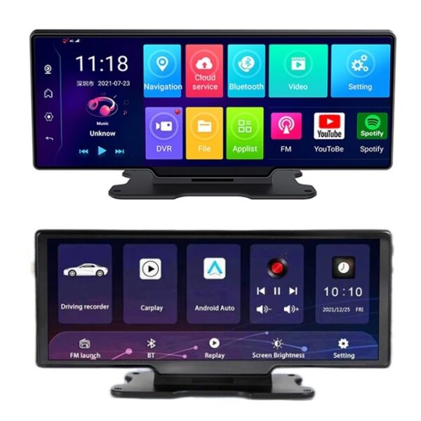 מערכת מולטימדיה לרכב מסך 4K טאץ  10.2 אינץ